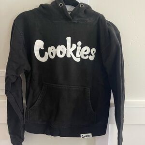 Cookies Black Kids Hoodie Size M GUC